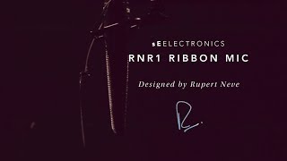 Video thumbnail for sE Electronics RNR1 Rupert Neve Ribbon Microphone | Quick & Dirty Demo by Sinasoid
