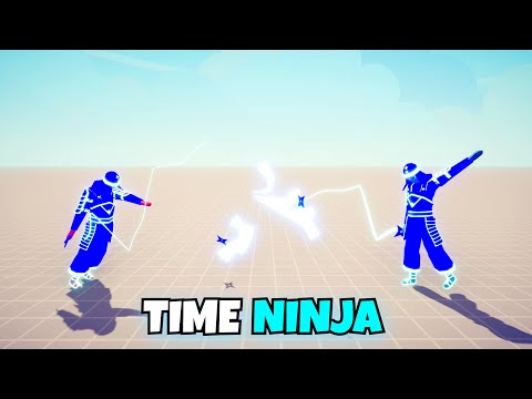TIME NINJA VS EVERY UNIT - Totally Accurate Battle Simulator TABS Modded