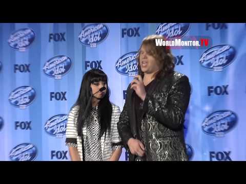 'American Idol' Season 13 Finale Day One Backstage with Jena Irene and Caleb Johnson