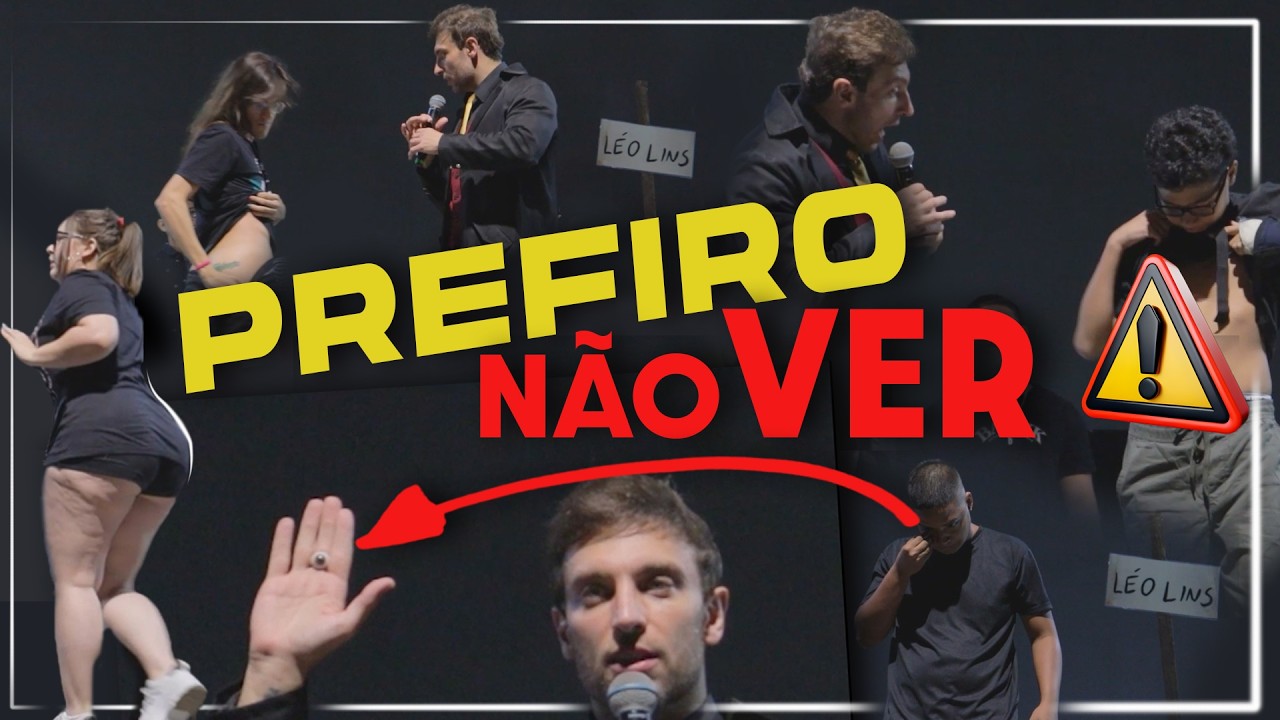 O cara tirou o olho no Palco!!