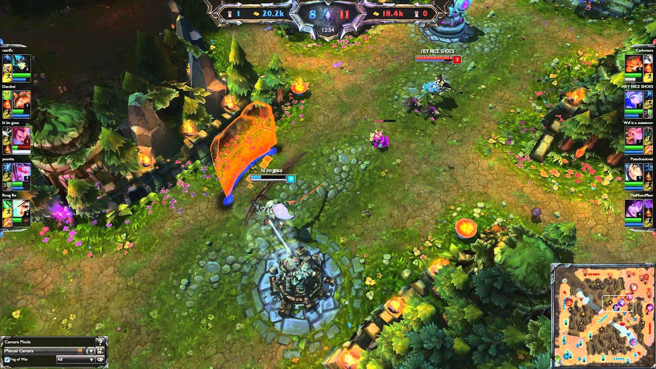 Liên Minh Huyền Thoại: tường gió thế này thì làm sao mà đỡ T_T