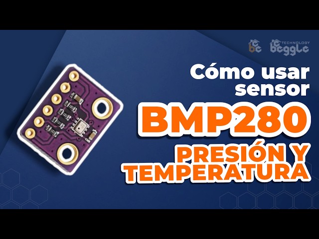 Vídeo relacionado con Heevhas GY-BMP280-5V Módulo de sensor de temperatura Módulo de sensor de presión atmosférica Sensor de presión de aire Módulo de placa de conexión I2C BMP 280 (2 piezas)