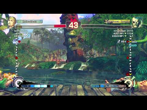 SSFIVAE~ Cody (ladnopokaa) vs.   Sagat (king sagat 2010) HD