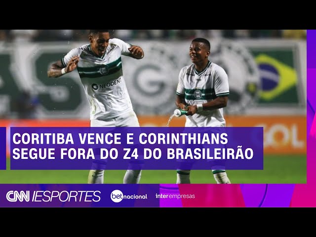 Tabela do Campeonato Brasileiro: Corinthians entra na zona de