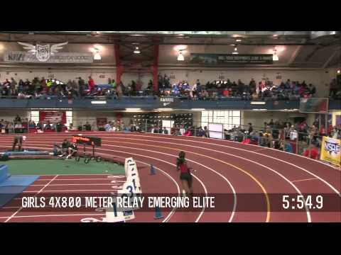 Girls 4x800m EE Section 1 - New Balance Nationals Indoor 2013