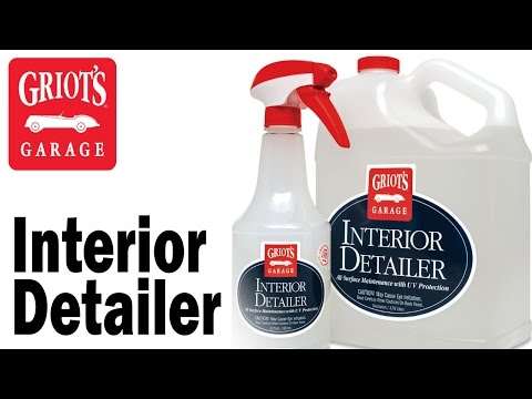 Griot's Garage - Interior Detailer on a Jaguar E-Type