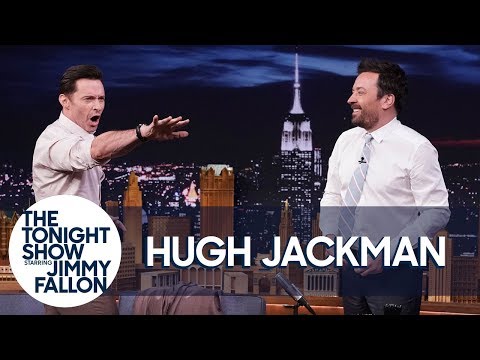 ヒュー・ジャックマンとジミーがギネス世界記録に挑戦 (Hugh Jackman and Jimmy Attempt a Guinness World Record)