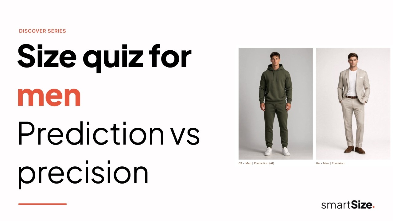 SmartSize — AI Fit Quiz for Men's Fashion on Shopify