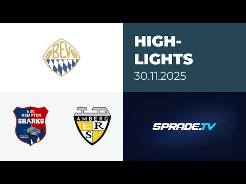 November 30, 2025 - Highlights - ESC Kempten vs. ERSC Amberg