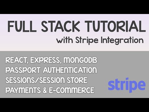 Full Stack Tutorial Part 3 - Setting up React & Stripe Integration