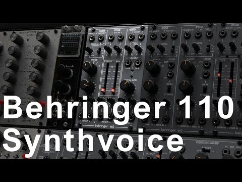Обзор модуля Behringer 110 VCO/VCF/VCA