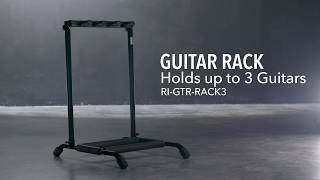 Video thumbnail for Gator Frameworks RI-GTR-RACK3 Guitar Rack by Gator Cases