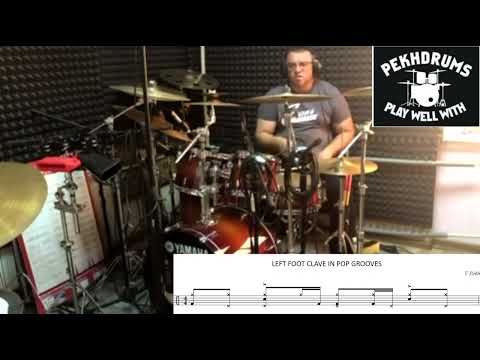 LEFT FOOT CLAVE IN POP GROOVES