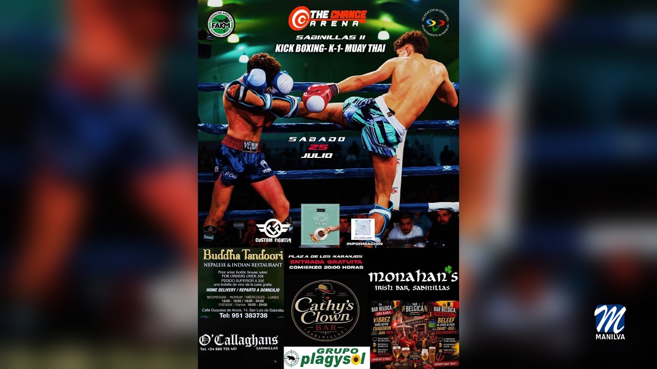 El 25 de julio se celebrará la II The Chance Arena – Sabinillas