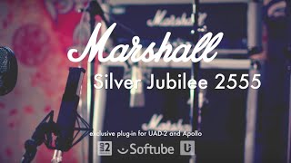 Video thumbnail for Classic Amps: Marshall Silver Jubilee 2555 plug-in by Softube by SoftubeStudios
