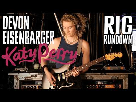 The Guitarist Performing Katy Perry’s Hits Reveals Her Stunning Live Rig