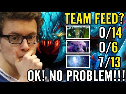 1vs9 Again by Miracle Dota 2 TEAM FEED - Not problem! Weaver Pro Carry Gameplay