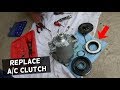 HOW TO REPLACE AC COMPRESSOR CLUTCH CHEVROLET GMC BUICK MALIBU EQUINOX TRAX CRUZE SONIC SILVERADO