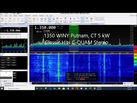 Bangor, Maine Medium Wave (AM) Broadcast Band Scan
