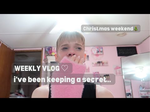 i have something to tell you.. weekly vlog ♡ (Christmas weekend)