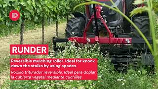 ID DAVID RUNDER Mulching Roller youtube thumbnail 5