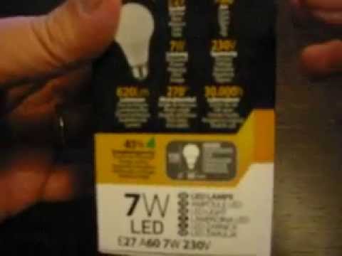 LED E27 A60 7W 230V ND p1