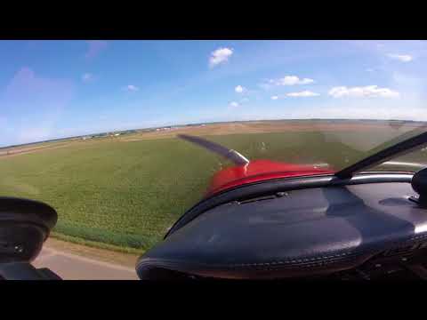 Texel DR400 VFR FLIGHT - Landung-approach Texel EHTX - onboard cockpit, VFR, ATC,