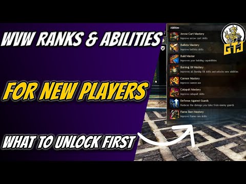 Crucial GW2 WvW Rank And Abilities To Beginners