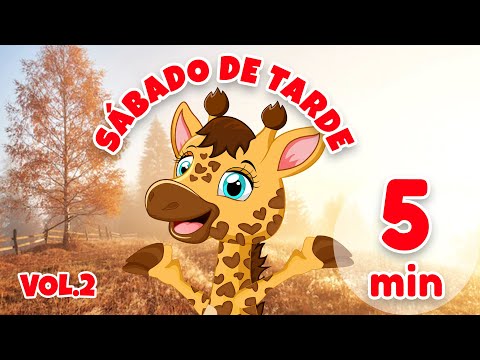Sábado de Tarde Vol.2 - Giramille 5 min | Desenho Animado Musical