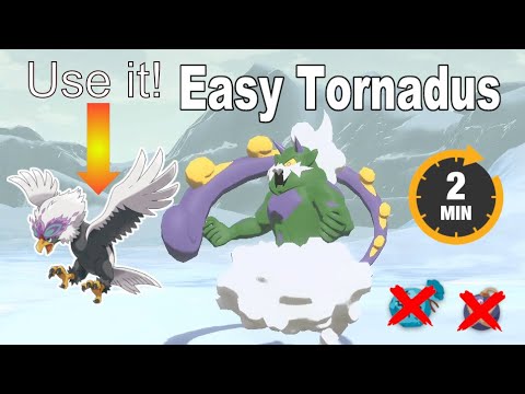 Catch Tornadus easily and itemless - Pokemon Legends: Arceus