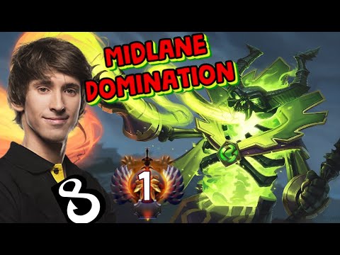 Dendi.B8 Pugna Midlane Domination![2140p with comments]