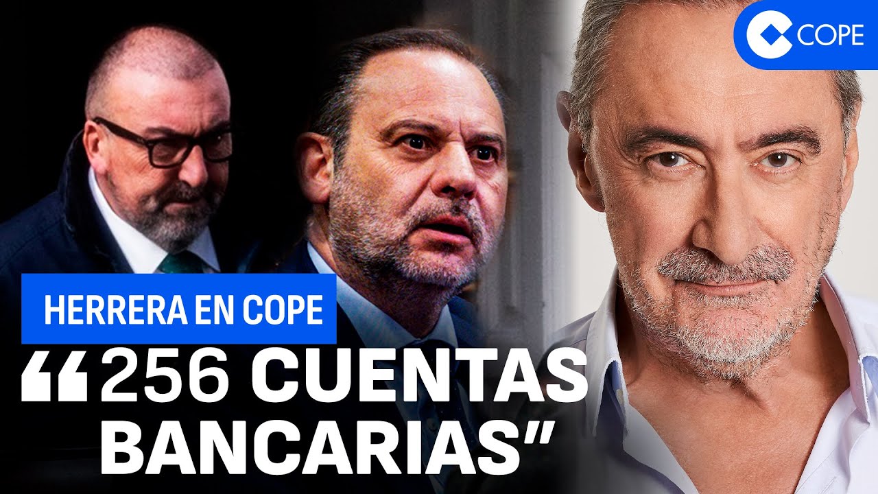 Herrera, sobre lo último de Ábalos: "Catarata de sospechas sobre el tren de vida de este personaje"