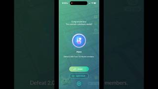 Another platinum medal added 😈 #pokemon #fyp #pokemongo #pokemonchannel #pogo