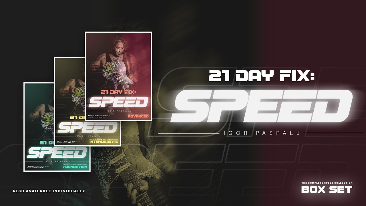 THIS is the fastest way to fast | Igor Paspalj - 21 Day Fix: Speed - YouTube