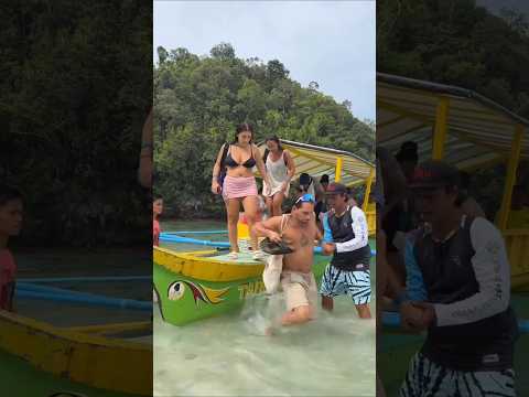 Arrival from boat 😍😍 #travel #amusementpark #swimming #themepark #waterslide #waterfun #fun