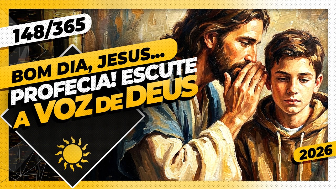 PROFECIA: ESCUTE A VOZ DE DEUS - Bom dia, Jesus! 148/365 (2026)