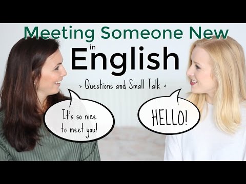 英語で初対面の人と会う｜自己紹介＆スモールトーク