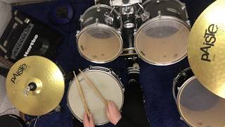 Learn how to play the Pornhub intro on drums part 