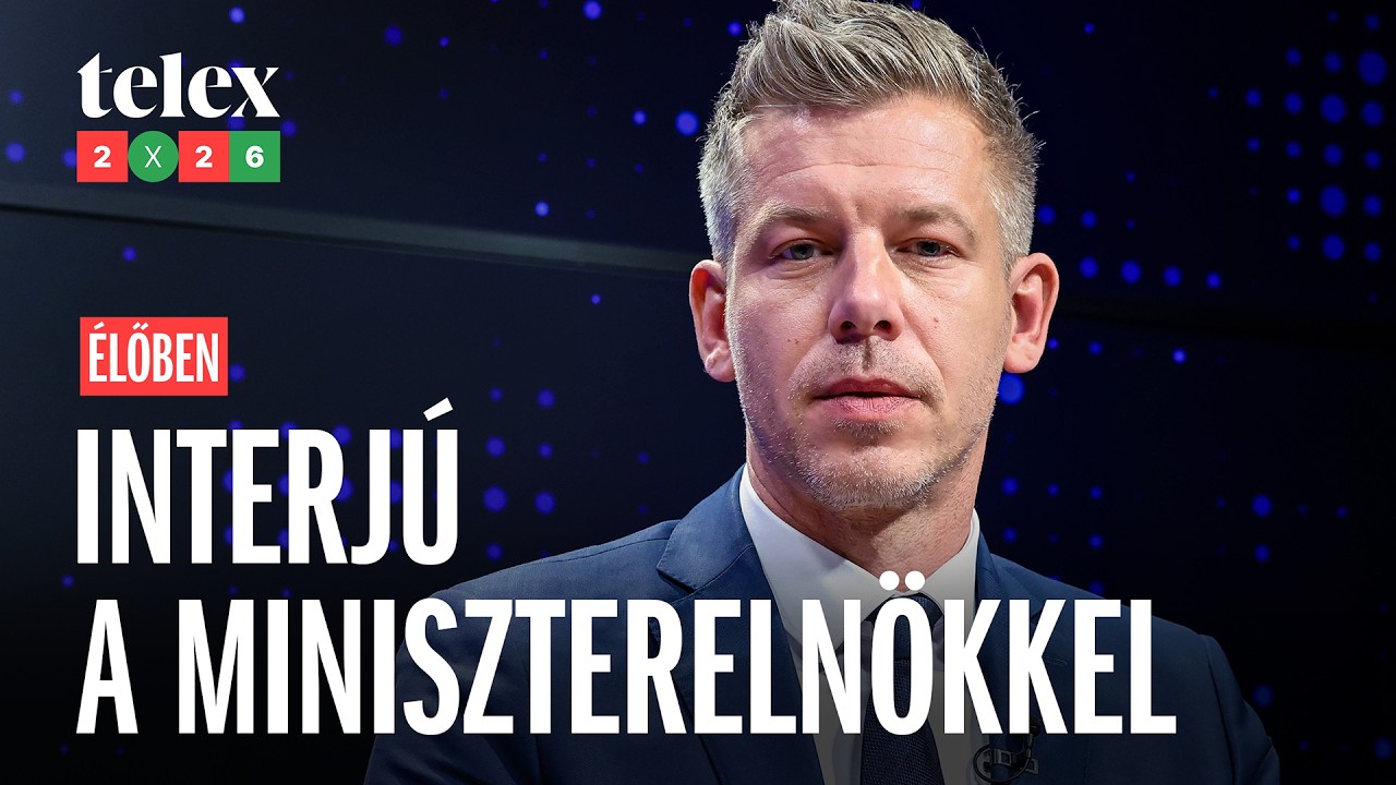 Magyar Péter, Magyarország miniszterelnöke élőben a Telexen