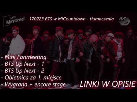 [POLSKIE NAPISY] 170223 BTS w M!Countdown -  tłumaczenia (+ występy)