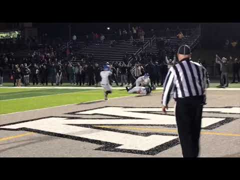 West Bloomfield 2020 QB CJ Harris hits Penn State commit 2019 RB/OLB Lance Dixon for the game-winner