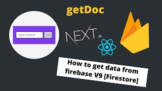 How to get data from firebase V9 Firestore | 2022