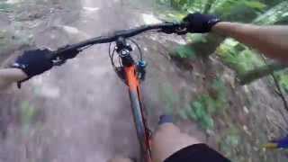 preview picture of video 'GoPro Mountain Biking Pisgah & Dupont near Asheville'