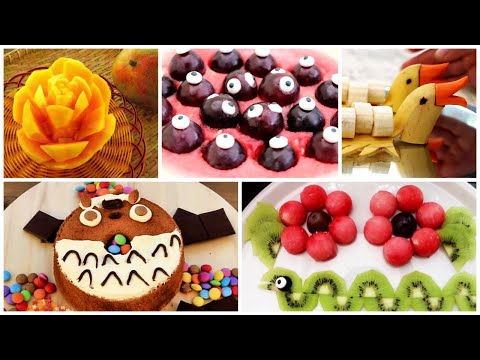 5 Super Fruit Decorations Ideas - 5 Creative Food Art And Cake Ideas