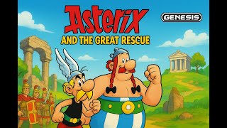 Asterix and The Great Rescue - Sega Genesis / Sega Mega Drive (Gameplay)