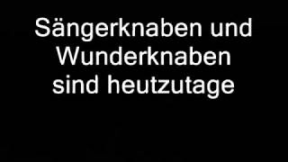 Wolfgang Ambros - Wolfgang Amadeus Mozart (Lyrics)