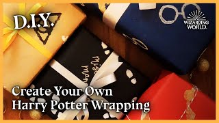 Potato Print Wrapping Paper | Make It Magic