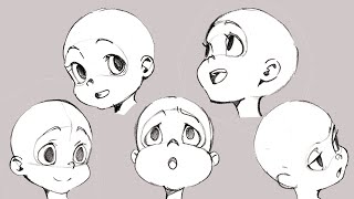 【有料級】プロアニメーターが教える!どんな角度の顔も自由時自在に描ける裏技