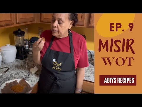 How to make Misir Wot | ETHIOPIAN Lentil Stew |VEGAN ETHIOPIAN RECIPE| Abiy's Recipes Ep. 9 |