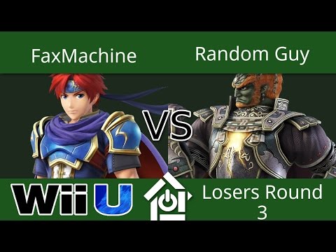 H&V Weekly 10/11/2016 - FaxMachine (Roy) vs Random Guy (Ganondorf) - Smash 4 Losers Round 3